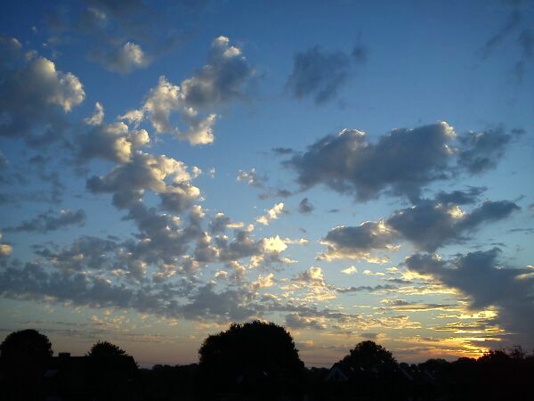 Himmel über Bönningstedt
